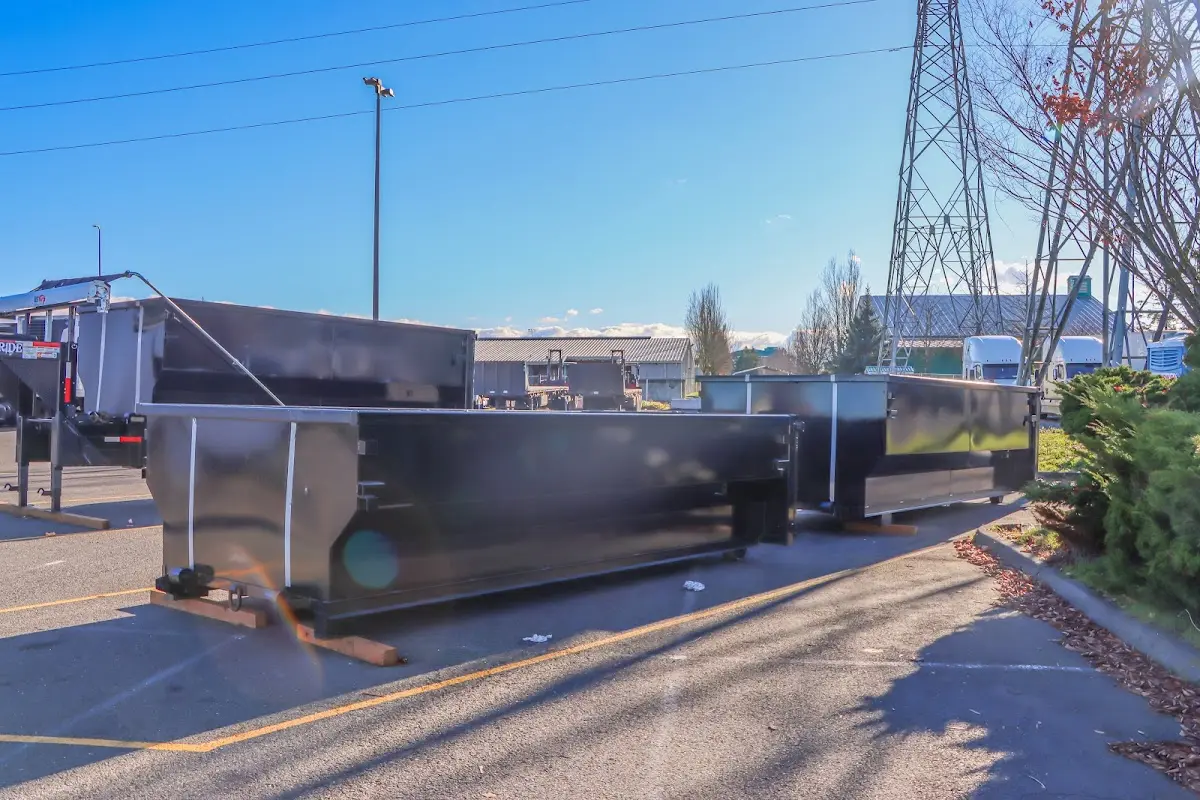 Professional dumpster rental and junk removal service in Kaser